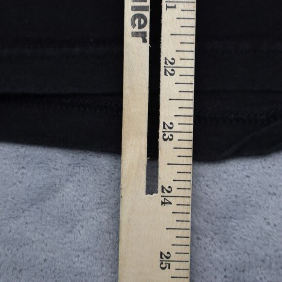 Tultex Shirt Mens Black Short Sleeve Crew Neck Graphic Print Pullover Tee - Picture 6 of 15